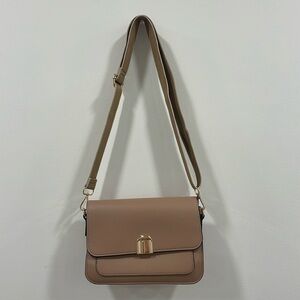 Pink crossbody bag